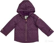 👶 oshkosh b'gosh baby girls' midweight jacket with cozy fleece lining logo