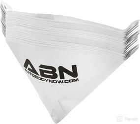 img 4 attached to 🔍 ABN Strainer Cone Funnel with Filter Top 50-Pack - Ideal for Paint, Automotive, and More - Disposable 190 Micron Fine Nylon Mesh