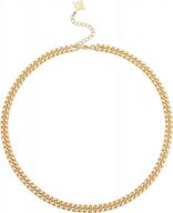 18k gold snake herringbone anchor mariner link chain chunky cuban link satellite chain adjustable necklace for women logo