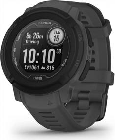 img 3 attached to Garmin Instinct 2 (Dezl Edition) Trucking GPS Smartwatch For Professional Truck Drivers - Rugged Military Watch & 24/7 Fitness Tracker - Included Portable Charger - Large 45Mm Size - PlayBetter