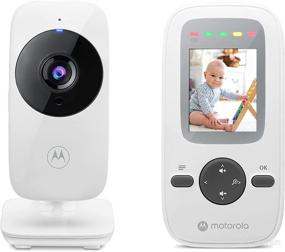 img 4 attached to 📹 Motorola VM481 Video Baby Monitor - 1000ft Range, 2.4 GHz Wireless, 2" Color Screen