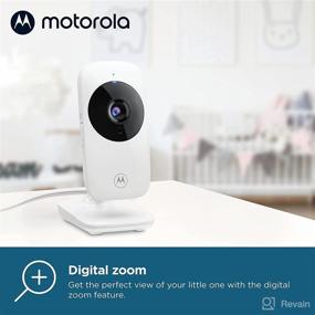 img 1 attached to 📹 Motorola VM481 Video Baby Monitor - 1000ft Range, 2.4 GHz Wireless, 2" Color Screen