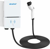 mr cartool s310 ev home charging station: 32amp 7kw 110v wall charger with 28ft cable for all evs indoor/outdoor use logo