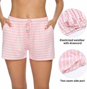 img 3 attached to Comfortable And Stylish: Orrpally Women'S Pajama Shorts For A Cozy Sleep