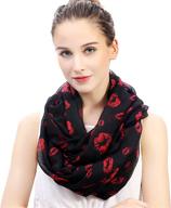 🧣 lina lily women's infinity lightweight accessories for women - scarves & wraps logo