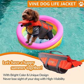 img 2 attached to Jacket Adjustable Buckles Flotation Swimming Dogs