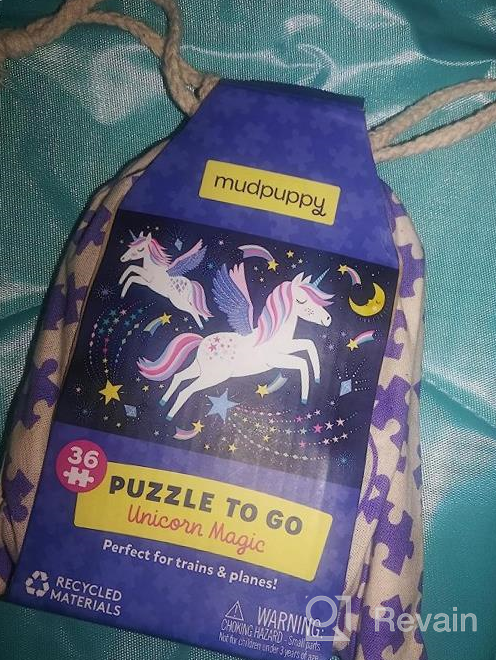 img 1 attached to 36-Piece Travel Puzzle For Ages 3+: Mudpuppy Unicorn Magic To Go, Non-Toxic & Safe Materials! review by Lorenzo Moulton