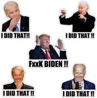 🤣 i did that biden stickers 200 pcs - snugmaker hilarious joe biden stickers for car window, motorcycle helmet, laptop logo