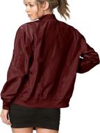 wjc2157 womens classic lightweight windbreaker women's clothing : coats, jackets & vests logo