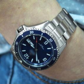 img 3 attached to 22Mm Super-O Boyer 316L Stainless Steel Watch Bracelet Compatible With Orient Mako II Ray II Brushed