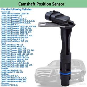 img 2 attached to 🔧 High-Quality 12561211 Camshaft Position Sensor for Chevrolet, GMC, Cadillac, Hummer, and Pontiac (1999-2007)