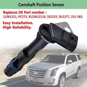 img 3 attached to 🔧 High-Quality 12561211 Camshaft Position Sensor for Chevrolet, GMC, Cadillac, Hummer, and Pontiac (1999-2007)