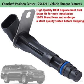 img 1 attached to 🔧 High-Quality 12561211 Camshaft Position Sensor for Chevrolet, GMC, Cadillac, Hummer, and Pontiac (1999-2007)