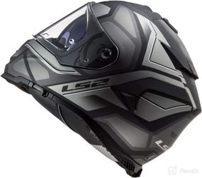 img 1 attached to LS2 Helmets Motorcycle SunShield Graphite