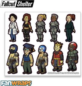 img 1 attached to FanWraps FWFO3054 Fallout Vault Tec Family