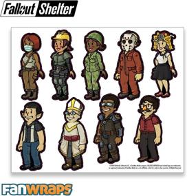 img 2 attached to FanWraps FWFO3054 Fallout Vault Tec Family