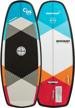 driftsun gromp wakesurf board – 3’ 9” kids wake surfboard, child sized wakesurfer, fins and fin tool included logo