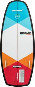 img 2 attached to Driftsun Gromp Wakesurf Board – 3’ 9” Kids Wake Surfboard, Child Sized Wakesurfer, Fins And Fin Tool Included