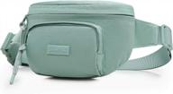 cute turquoise green hotstyle 558s small fashion fanny pack - perfect for travel, walking dogs & everyday! logo