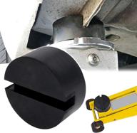 🔧 heavy duty car lift tool accessories: jack rubber pad anti-slip rail adapter support block for honda toyota nissan hyundai mazda logo