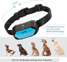 img 1 attached to 🐶 Citronella Bark Collar with Remote Control: Stop Dog Barking, Waterproof Anti Bark Device, No Electric Shock - Three Modes Bark Control