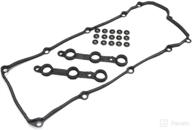 ensun engine valve cover gasket set + 15 grommets kit replacement for e36 e39 z3 m52 s52 - high-quality replace# 11129070532 logo