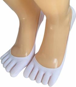 img 2 attached to Women'S No Show Full Toe Socks, 7-Pack By Lantee