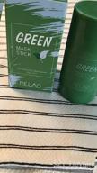 img 1 attached to Green Tea Mask Stick For Deep Pore Cleansing And Blackhead Removal With Extracts, Moisturizing And Purifying Effects For All Skin Types - Pack Of 2 For Men And Women review by Curtis Sherman