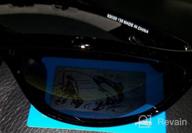 img 1 attached to 🕶️ High-Performance RIVBOS Unisex Polarized Sunglasses: UV Protection for Sports, Fishing, Driving, and Cycling - RB833 review by Amir Tune