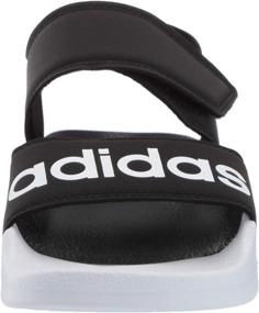 img 3 attached to Adidas Womens Adilette Sandal White Women's Shoes : Athletic