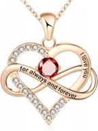 ожерелье с подвеской infinity love: ожерелья с камнем sovesi для женщин, идеальный подарок на день рождения для сестер и девочек логотип