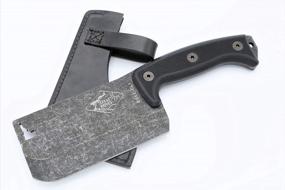 img 3 attached to Rugged ESEE Expat Cleaver Knife With Black G10 Handle - Top Choice For Outdoor Adventurers