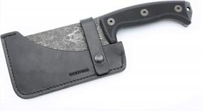 img 2 attached to Rugged ESEE Expat Cleaver Knife With Black G10 Handle - Top Choice For Outdoor Adventurers