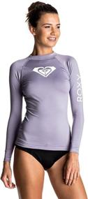 img 2 attached to Roxy Womens Whole Hearted Sleeve Women's Clothing : Swimsuits & Cover Ups