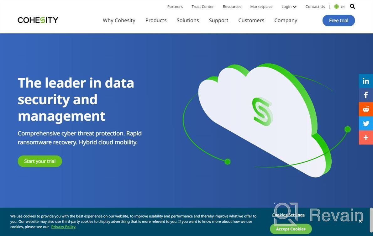 img 1 attached to Cohesity DataPlatform review by Troy Arnold