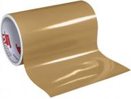 12-inch x 10-foot glossy light brown oracal 651 adhesive-backed vinyl roll for craft cutters, punches, and vinyl sign cutters - vinylxsticker logo