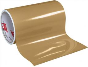 img 1 attached to 12-inch x 10-foot Glossy Light Brown Oracal 651 Adhesive-Backed Vinyl Roll for Craft Cutters, Punches, and Vinyl Sign Cutters - VinylXSticker