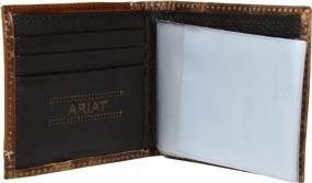 img 1 attached to Ariat Distressed Corner Circle Trifold