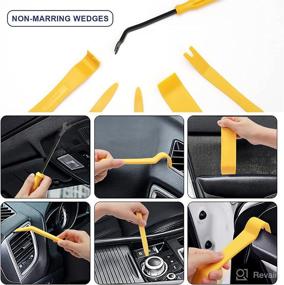 img 2 attached to 🔐 GODCRAE Car Lockout Kit - 19-Piece Automotive Tools Set for Vehicle Lockouts, Including Long Reach Grabber, Non-Marring Wedges, Air Wedge Pump, and Auto Trim Removal Pry Tool