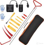 🔐 godcrae car lockout kit - 19-piece automotive tools set for vehicle lockouts, including long reach grabber, non-marring wedges, air wedge pump, and auto trim removal pry tool logo