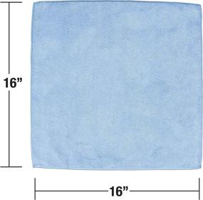 img 2 attached to 🧼 Premium Cleaning Microfiber Towels by Detailer's Preference - 350 GSM, 16x16 Blue, 12-Pack