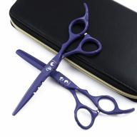 professional salon hair cutting thinning scissors tijeras barber shears set for hair cutting tools logo