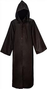 img 4 attached to Men'S Darth Maul Jedi Sith Robe - GraduatePro Star Wars Costumes For Cosplay & Renaissance Parties
