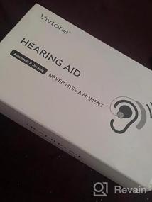 img 5 attached to Наслаждайтесь кристально чистым звуком с перезаряжаемыми слуховыми аппаратами Vivtone Pro20 для пожилых людей и взрослых