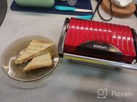 img 1 attached to Sandwich maker Kitfort KT-1609 Panini Maker, red review by Agata Wydra ᠌