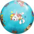paw patrol hedstrom super bouncing ball - 20 inch with pump for endless fun logo