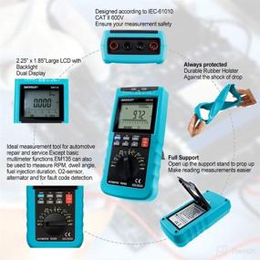 img 2 attached to ALLOSUN EM135 Automotive Digital Multimeter