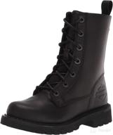 👢 harley-davidson footwear women's beason 7" lace-up motorcycle boot logo