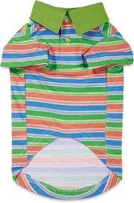 img 2 attached to 🐾 Casual Canine Hawaiian Breeze UPF40 Dog Polo Shirt - X-Small