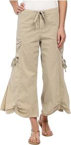 img 3 attached to Casually Chic: XCVI Women'S Cargo Gaucho Crop For Effortlessly Stylish Looks